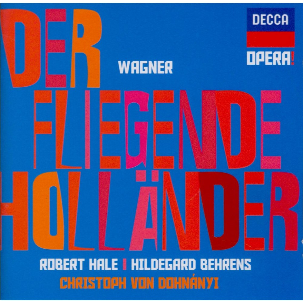 WAGNER - Dohnanyi - Der fliegende Holländer (Le vaisseau fantôme) WWV.63..